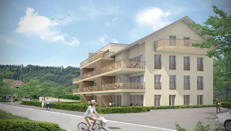 Visualisierung eines Mehrfamilienhauses