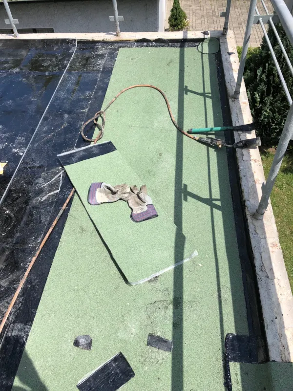 Umbau: Abdichtung der Dachterrasse