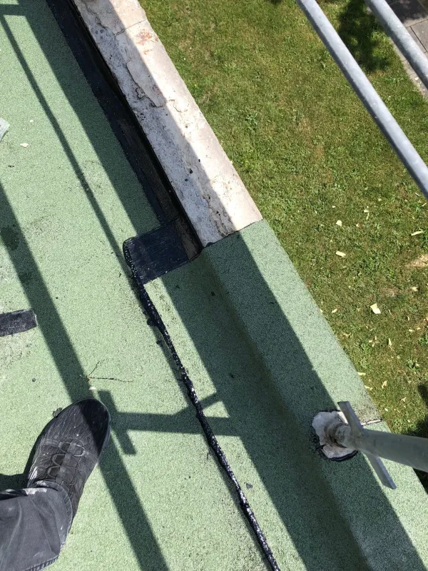 Umbau: Abdichtung der Dachterrasse