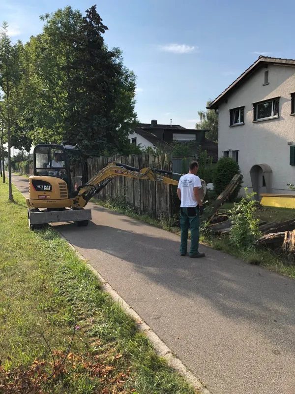 Umbau: Liegenschaft vor Beginn der Arbeiten